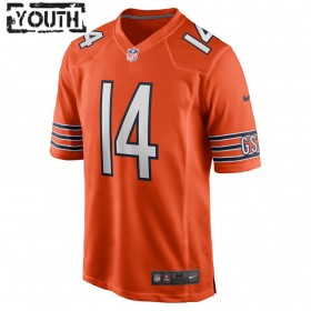Camiseta Niño Chicago Bears Andy Dalton 14 Nike Anaranjado 2021 NFL Draft